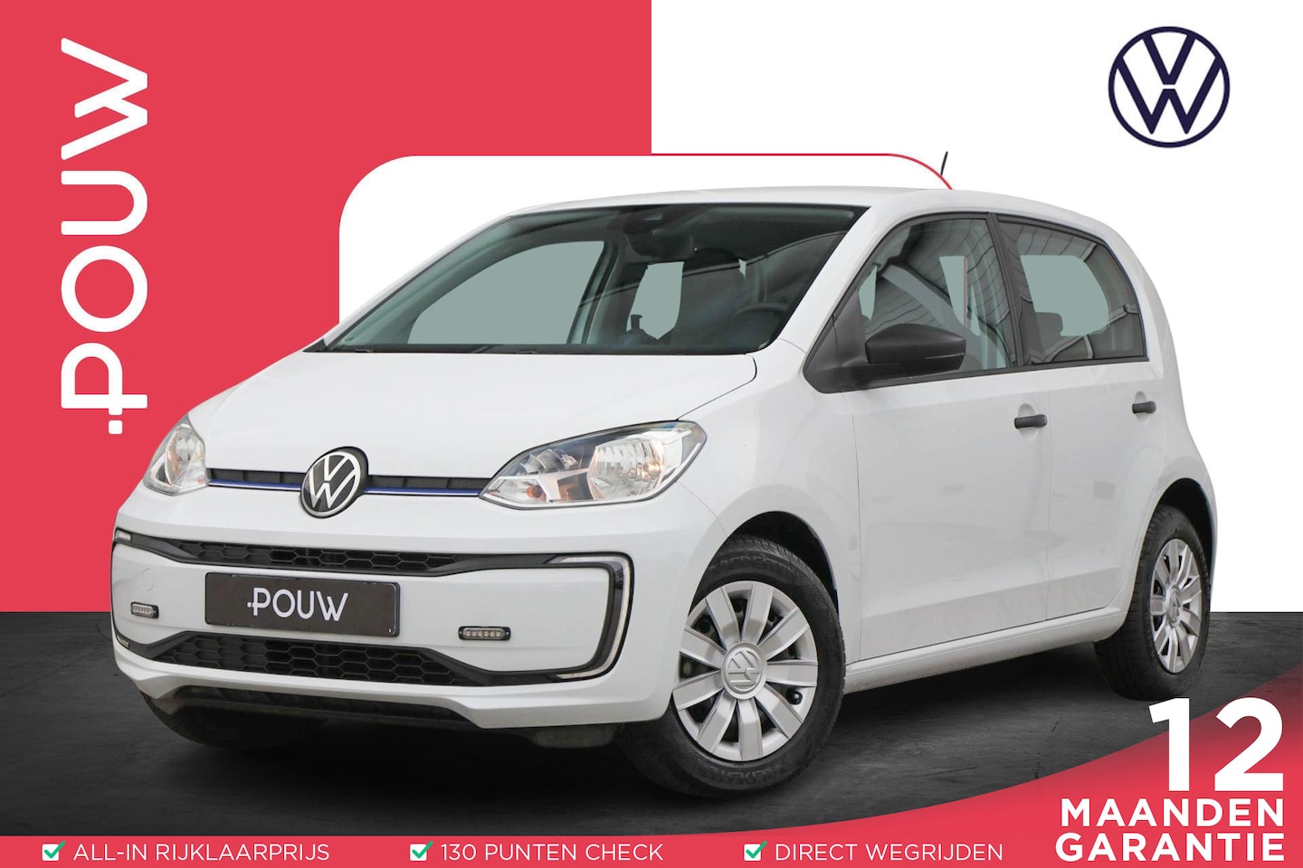 Volkswagen e-Up! - 83pk | SoH 94% | All-Season Banden | Climate Control - AutoWereld.nl