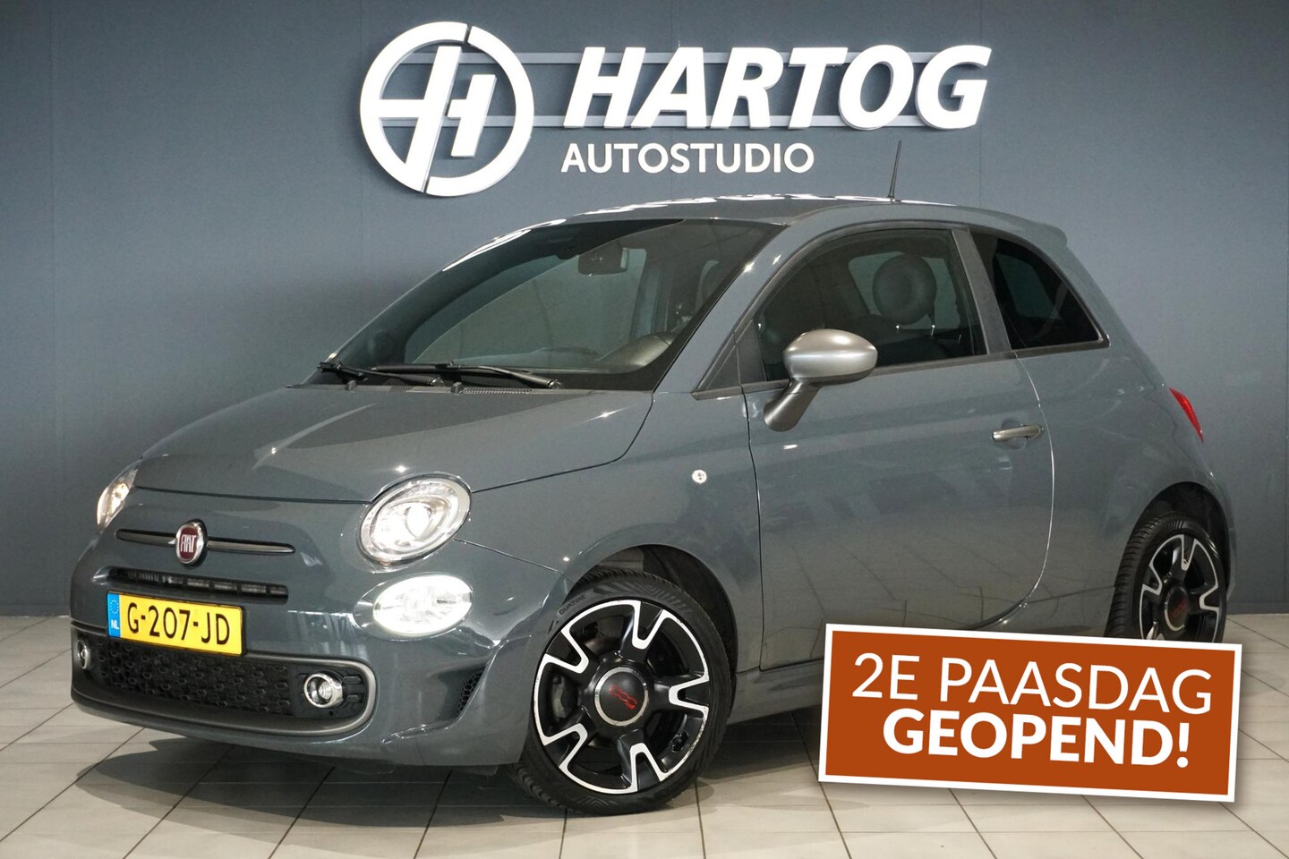 Fiat 500 - 0.9 TwinAir Turbo Sport + CRUISE CONTROL / NAVI / SENSOREN - AutoWereld.nl