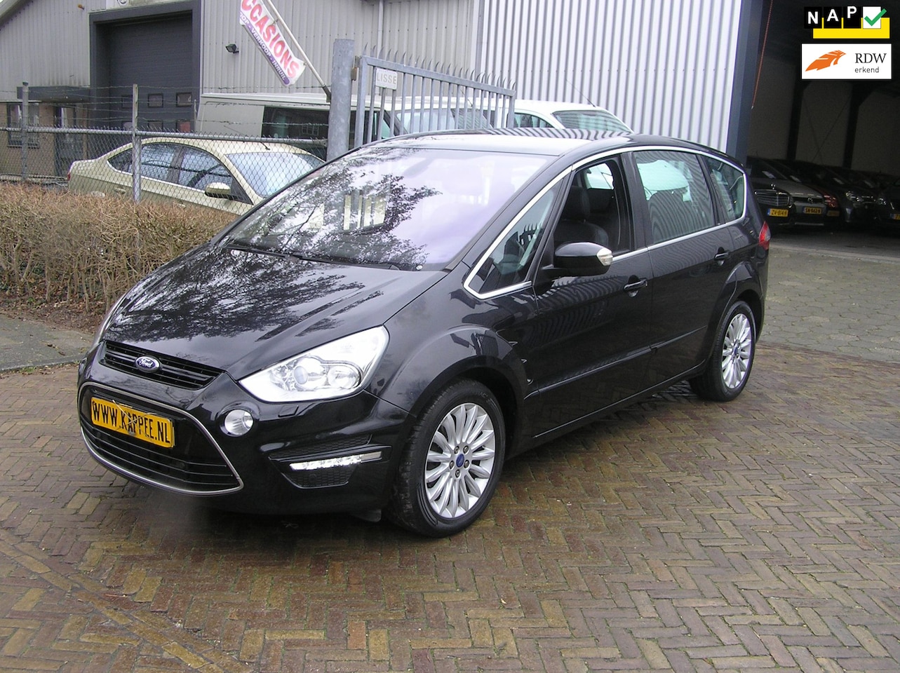 Ford S-Max - 1.6 EcoBoost Platinum 251 d km airco navi APK - AutoWereld.nl