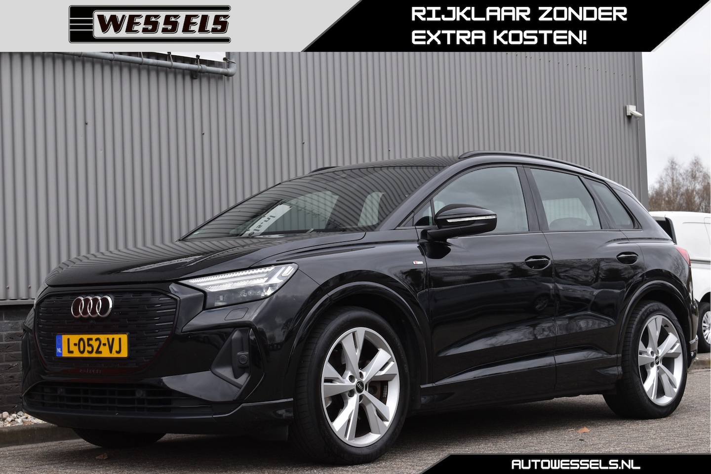 Audi Q4 e-tron - 40 Launch edition S-line Competition 77 kWh Wegkl. trekhaak, Virtual cockpit, Adaptive cru - AutoWereld.nl