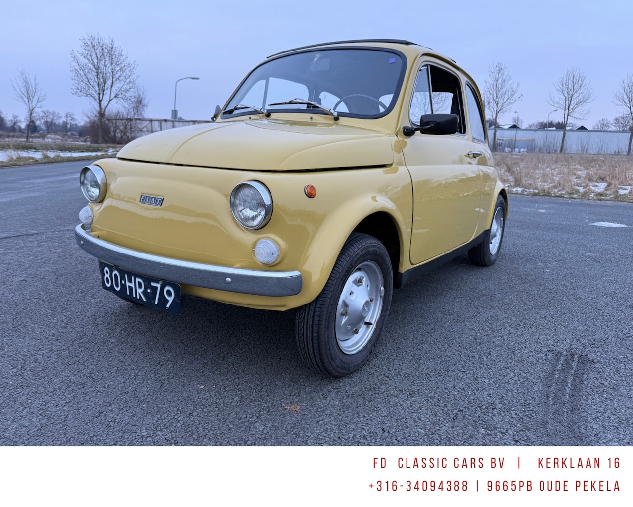 Fiat 500 - R BJ1976 Zeer nette staat - AutoWereld.nl