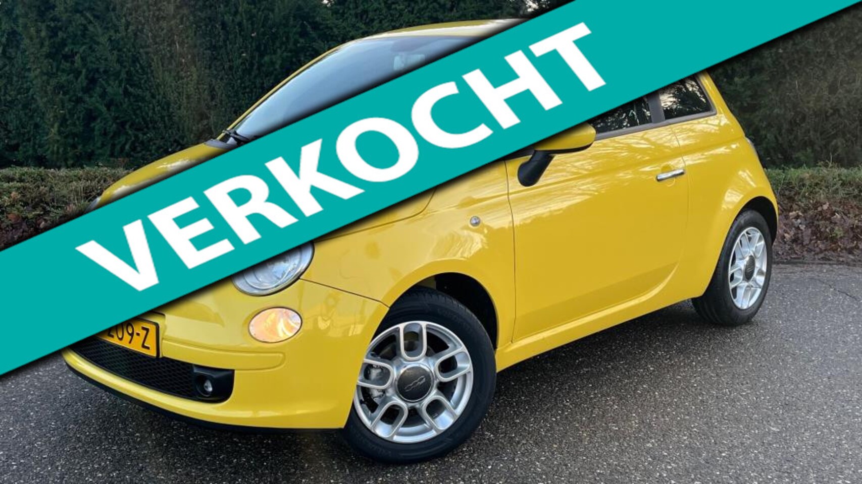 Fiat 500 - 1.2 Lounge l Sport l Airco l - AutoWereld.nl