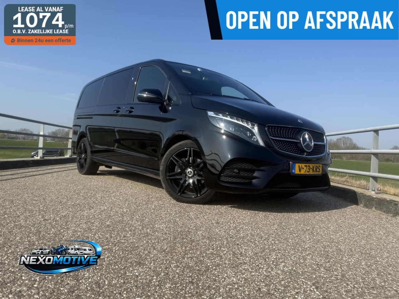 Mercedes-Benz V-klasse - 300d AMG DC 360cam AirMatic Elek.deur/stoel - AutoWereld.nl