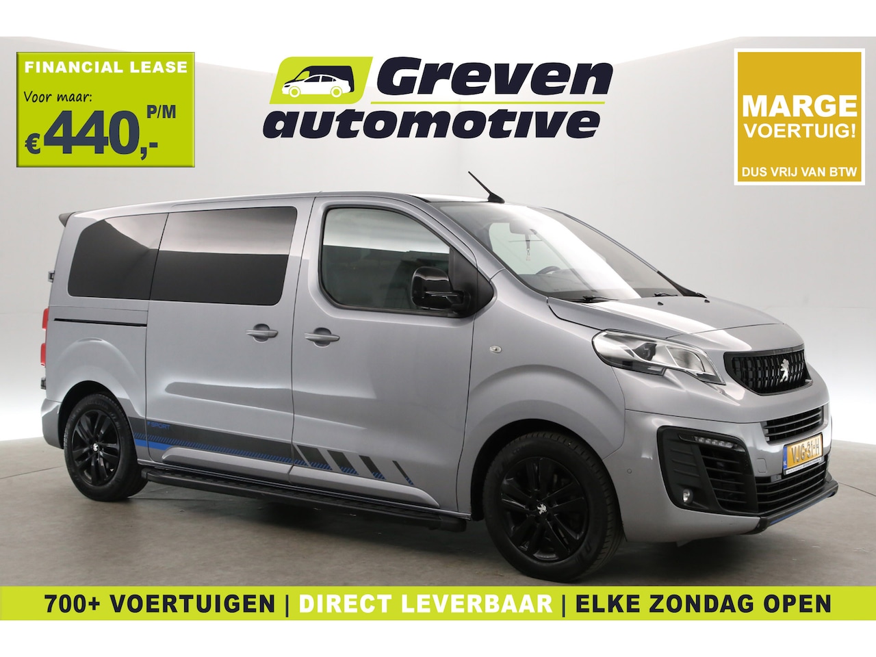 Peugeot Expert - 2.0 BlueHDI SPORT L2H1 177PK | MARGE | Airco | HuD | Adap. Cruise | Camera | Carplay | 3 Z - AutoWereld.nl