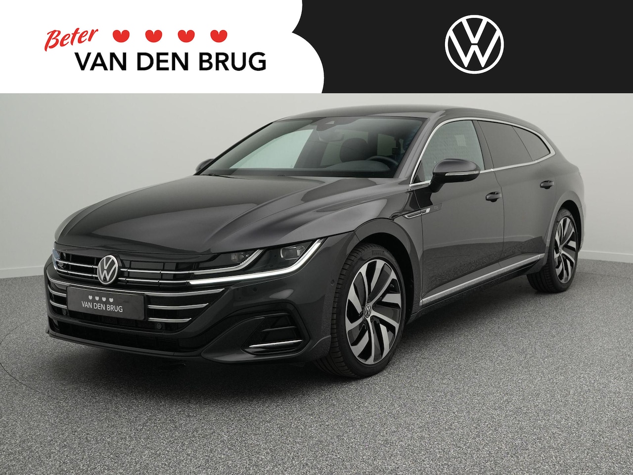 Volkswagen Arteon Shooting Brake - R-Line 1.4 TSI eHybrid 218 PK | LED Matrix IQ | DCC | 360 Camera | Navigatie PRO | Side As - AutoWereld.nl