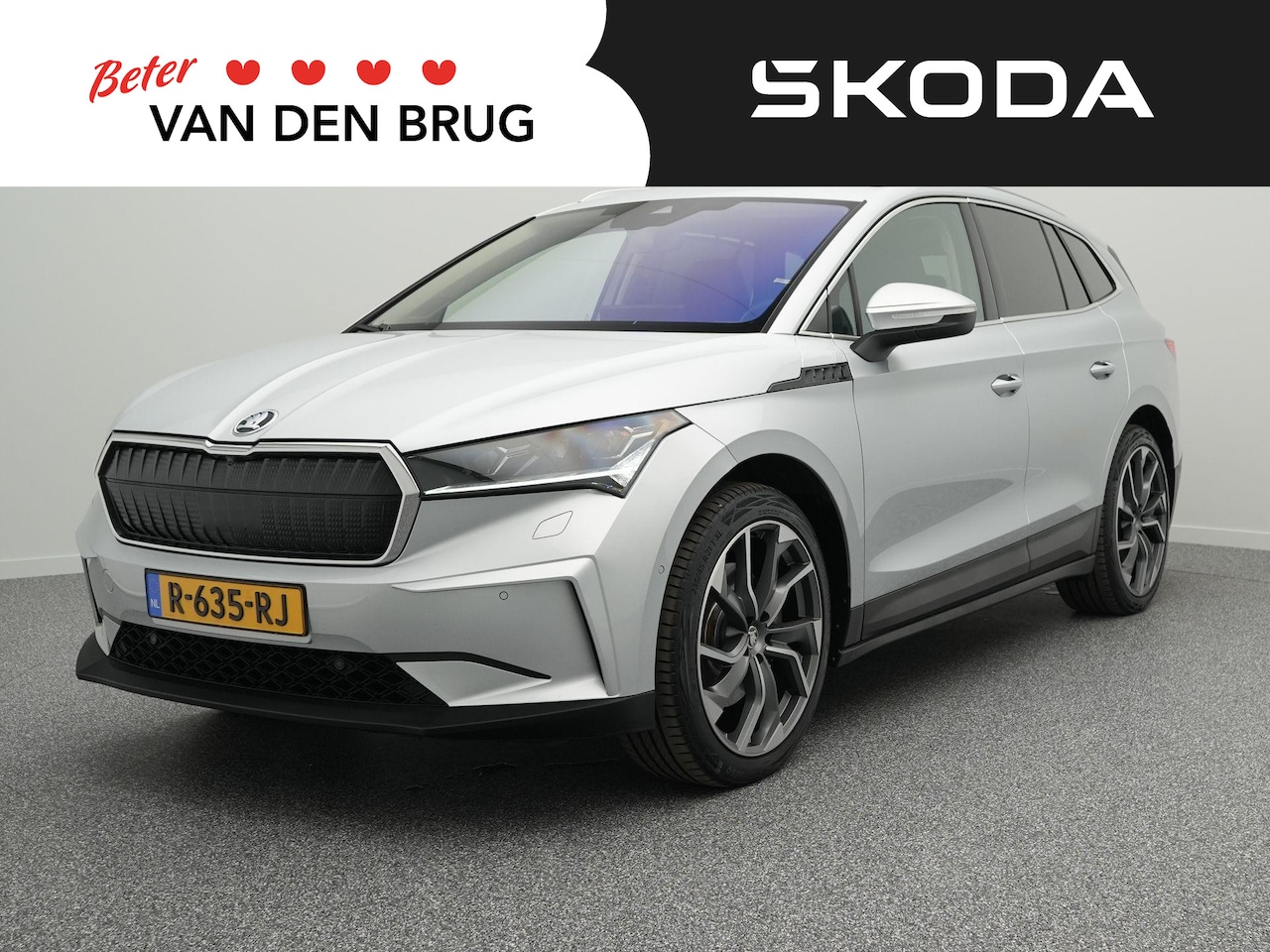 Skoda Enyaq iV - 80 Limited Edition Plus | Trekhaak | Warmtepomp | Adaptieve cruise control | Stuur- & stoe - AutoWereld.nl