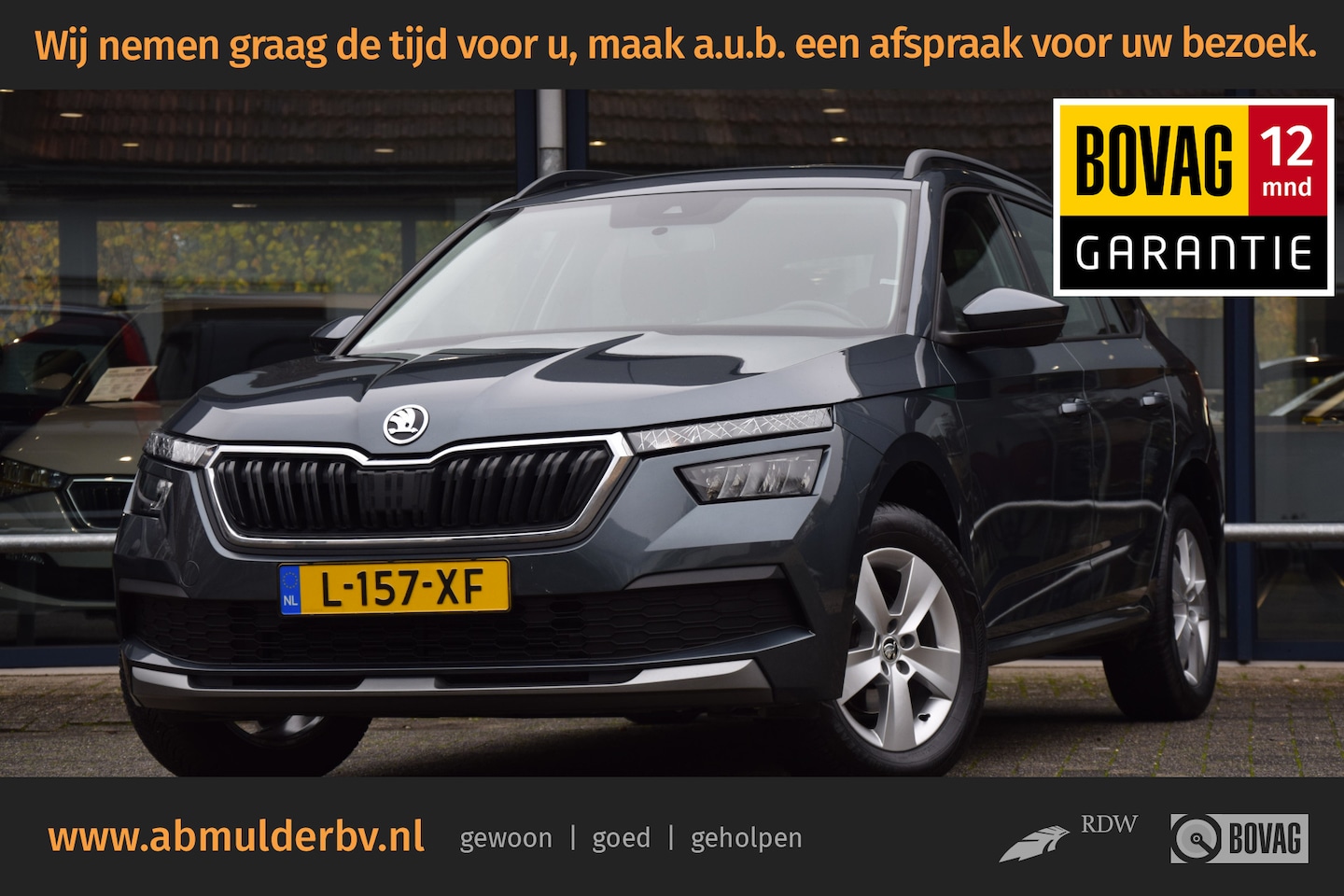 Skoda Kamiq - 1.0 TSI 110PK Ambition Automaat DSG | Org. NL | BOVAG Garantie | Trekhaak | Parkeersensore - AutoWereld.nl