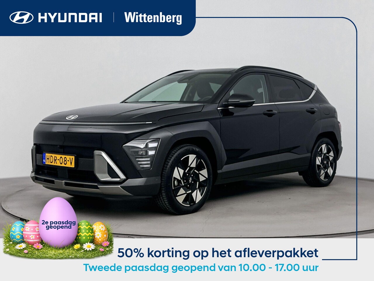 Hyundai Kona - 1.6 GDI HEV Premium Sky | Pano | Stoel stuur verwarming & verkoeling | 360 Camera | Androi - AutoWereld.nl
