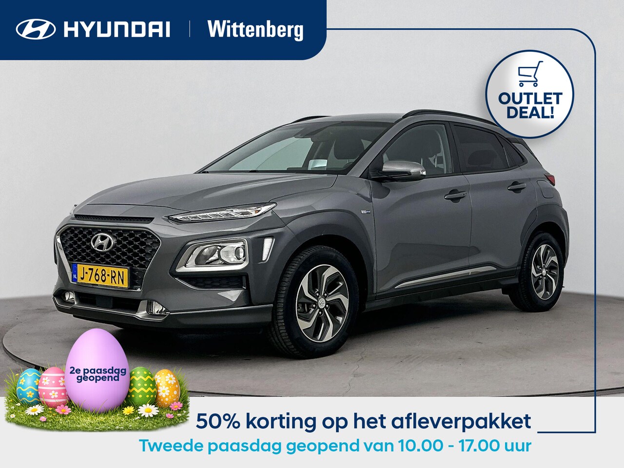 Hyundai Kona - 1.6 GDI HEV Fashion | ACTIE! | Navigatie | Camera | Parkeersensoren | Adaptive cruise | - AutoWereld.nl