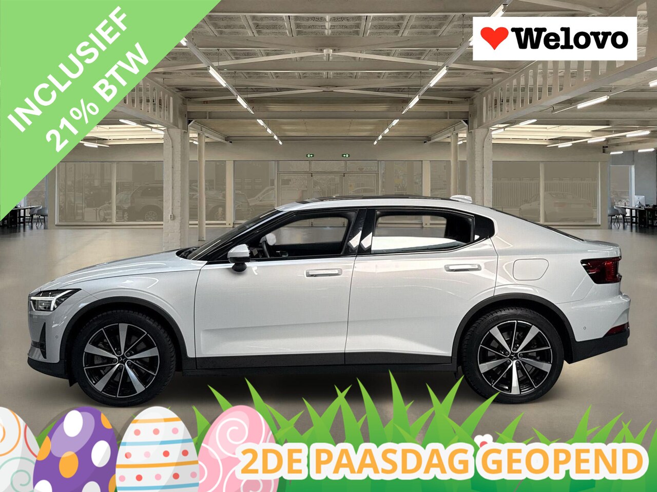 Polestar 2 - Long Range Dual Motor Launch Edition 78kWh Dealer onderhouden/trekhaak/rij klaar met garan - AutoWereld.nl