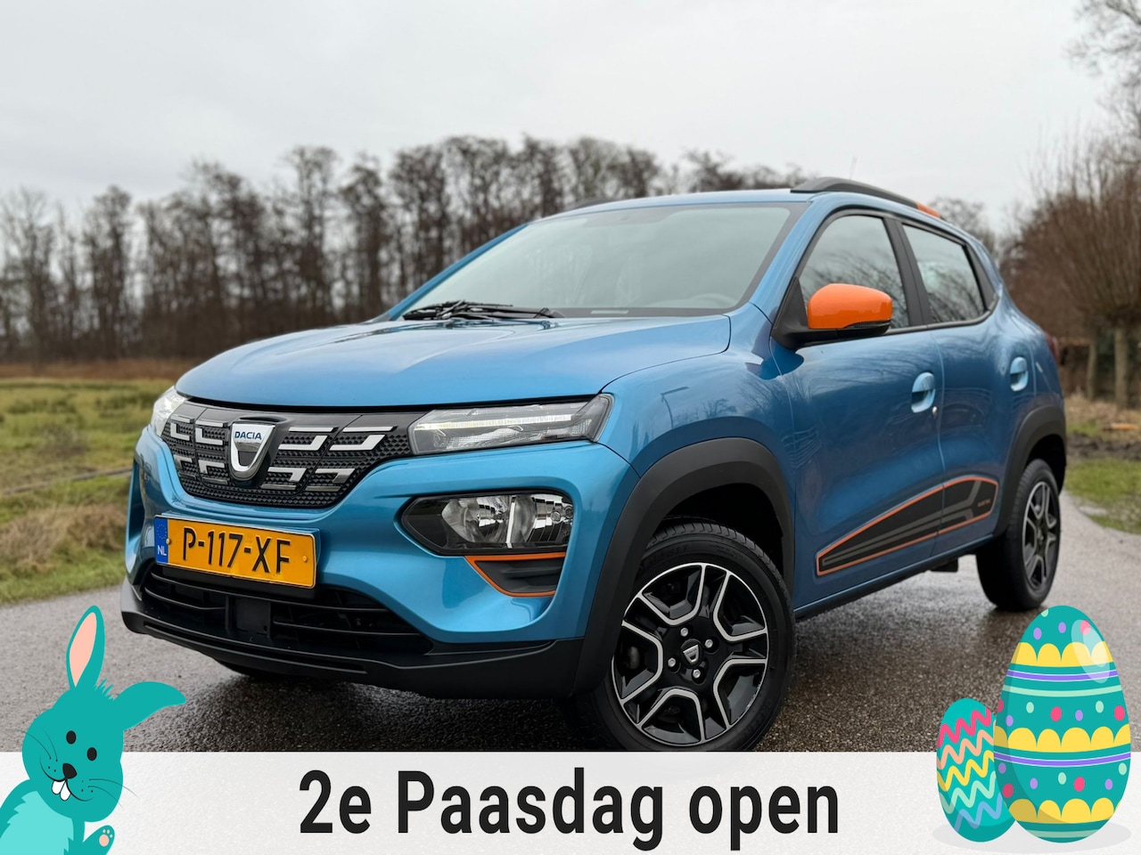 Dacia Spring - Comfort Plus 27 kWh / Full Electric / Automaat / Airco / Navi / Leder / Camera / Cruise Co - AutoWereld.nl