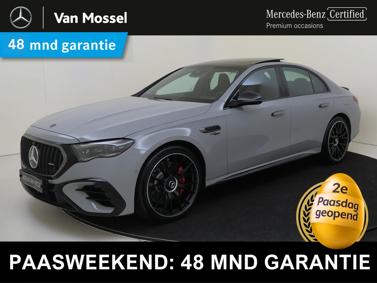 Mercedes-Benz E-klasse - AMG 53 4MATIC+ Night Edition Premium Plus /Panoramadak /AMG DYNAMIC PLUS /AMG Night-Paket - AutoWereld.nl