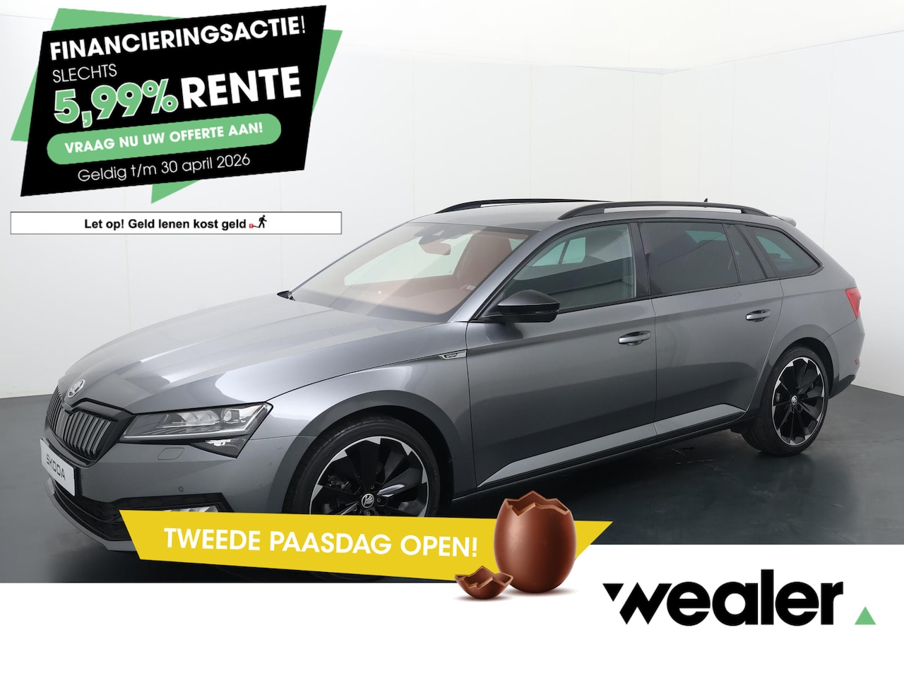 Skoda Superb Combi - 1.4 TSI iV Sportline Business | 218 PK | Adaptive cruise control | Achteruitrijcamera | Cl - AutoWereld.nl