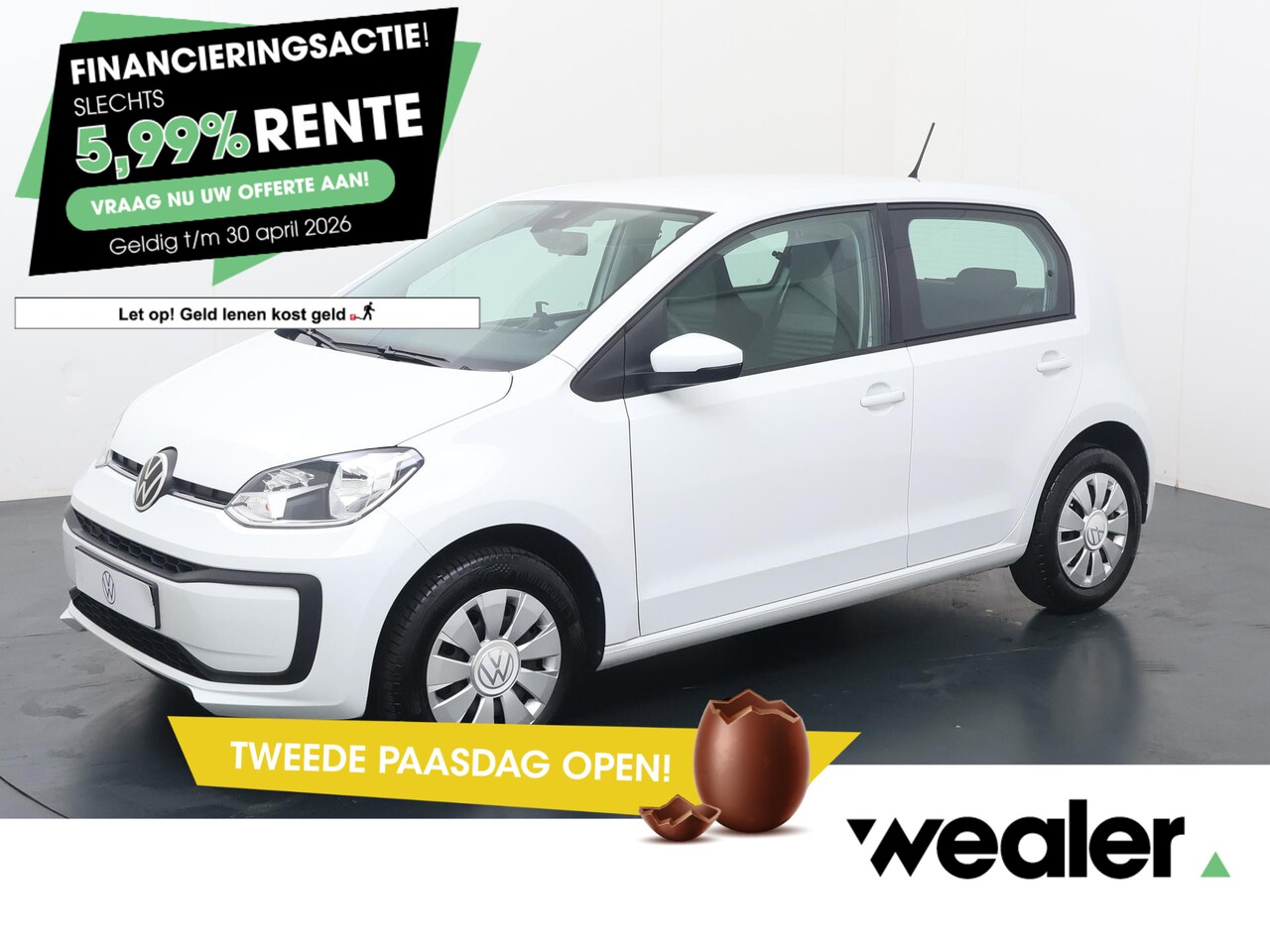 Volkswagen Up! - 1.0 | 65 PK | Lane Assist | Airco | DAB+ radio | - AutoWereld.nl