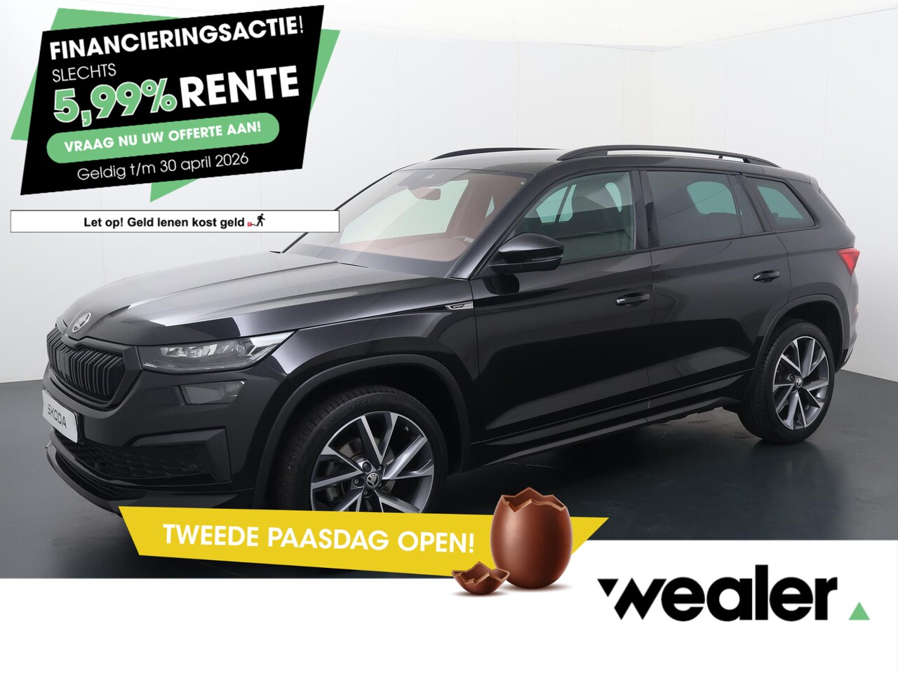 Skoda Kodiaq - 1.5 TSI Sportline Business | 150 PK | Automaat | Adaptive cruise control | Lederen interie - AutoWereld.nl