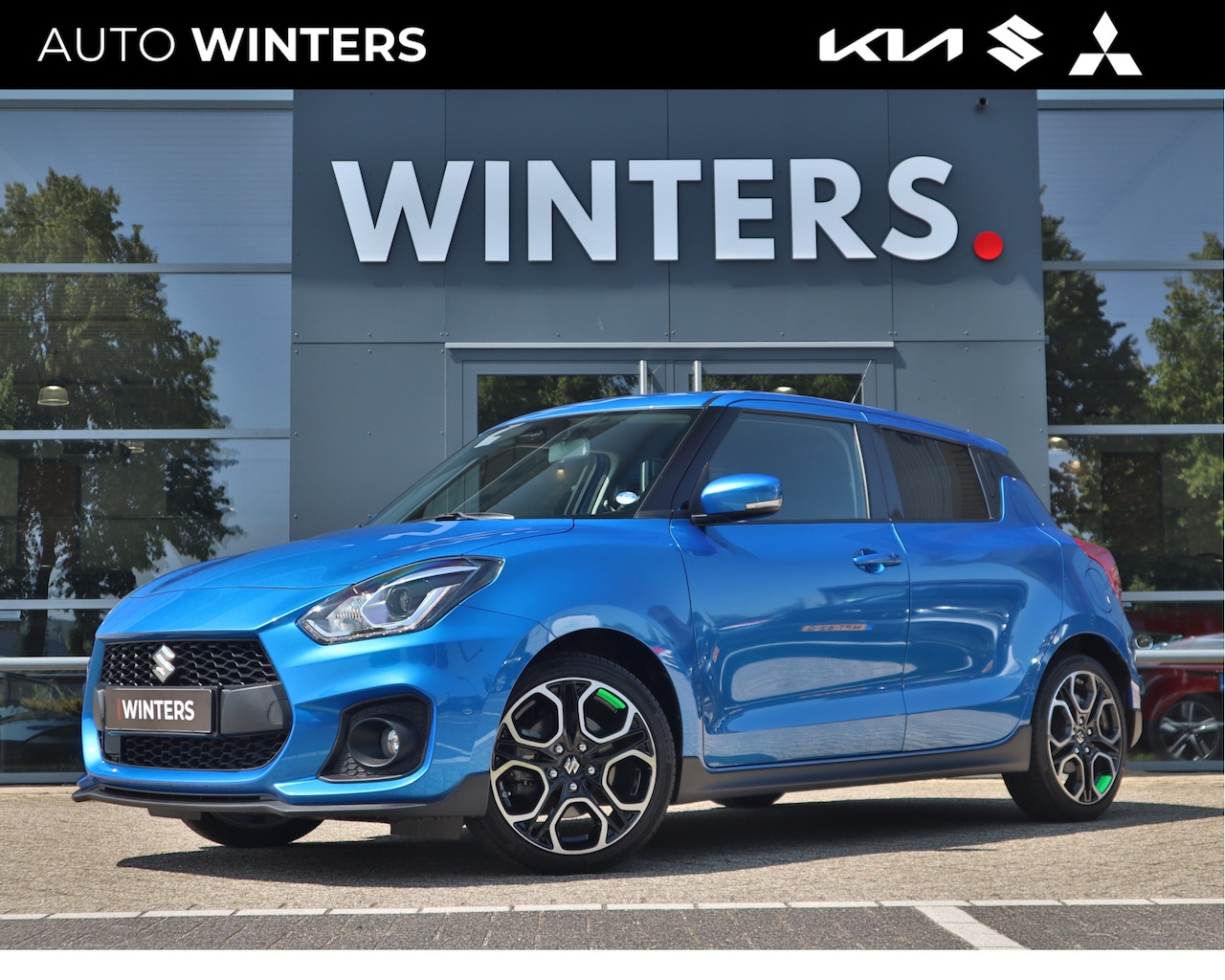 Suzuki Swift - 1.4 Sport Smart Hybrid Cruise control | Stoelverwarming | Navigatie | Climate Control | "1 - AutoWereld.nl