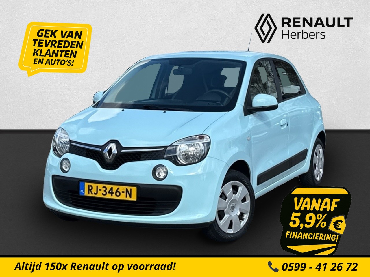 Renault Twingo - 1.0 SCe Expression BLUETOOTH / AIRCO - AutoWereld.nl