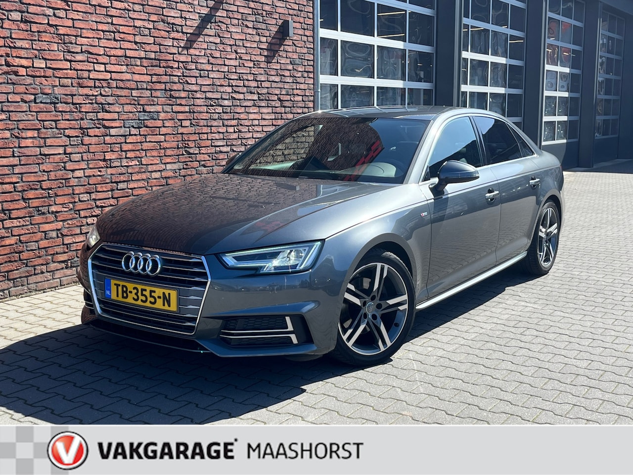 Audi A4 Limousine - 2.0 TFSI MHEV Sport S line edition Automaat/LED/PDC/3-ZoneClima/Cruise/AppConnect/Navi - AutoWereld.nl