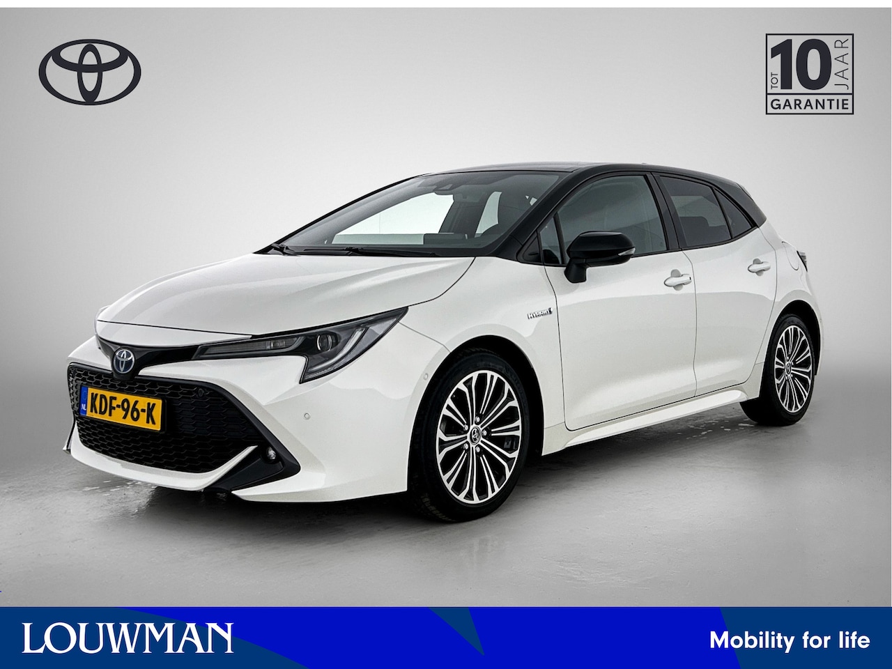 Toyota Corolla - 1.8 Hybrid Style | Lederen bekleding | voorstoelen verwarmd | Parkeersensoren Voor en acht - AutoWereld.nl