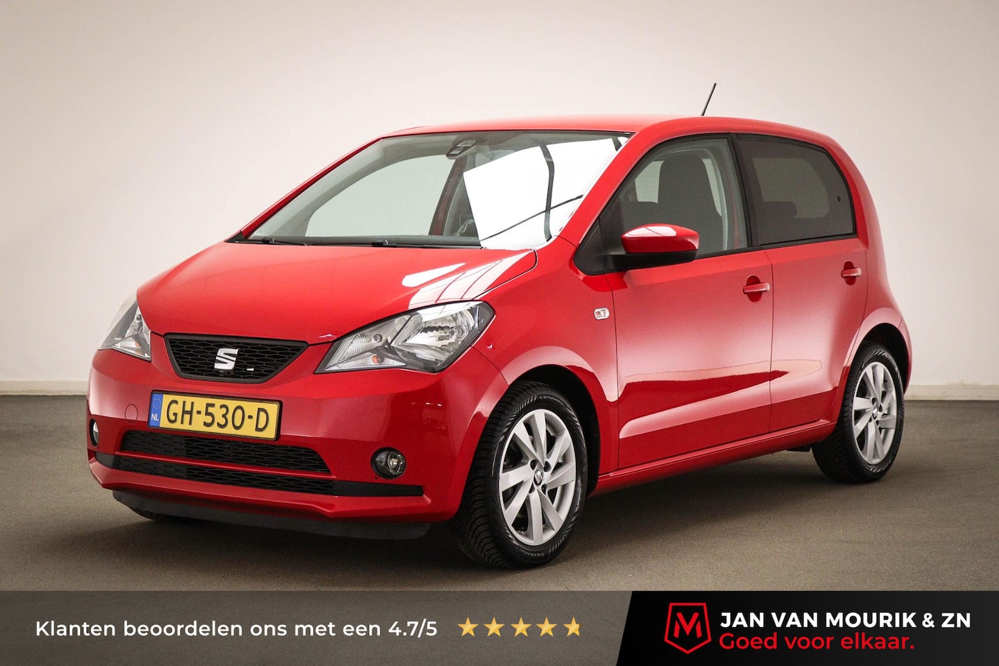 SEAT Mii - 1.0 Sport Dynamic | AIRCO | STOELVERWARMING | NAVIGATIE | 15" - AutoWereld.nl