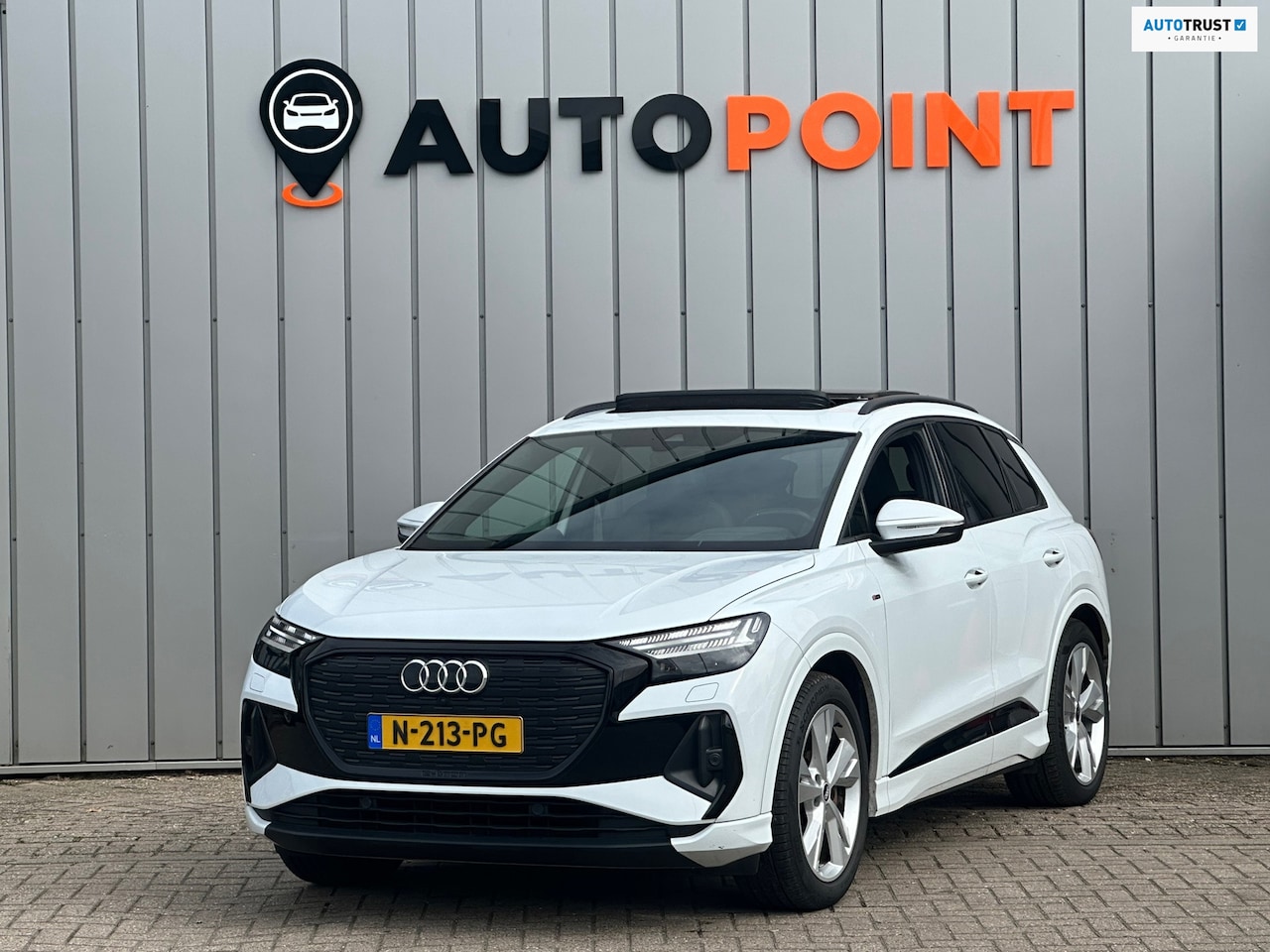 Audi Q4 e-tron - 40 Launch edition S LINE Competition 77 kWh PANO SOH 91% - AutoWereld.nl