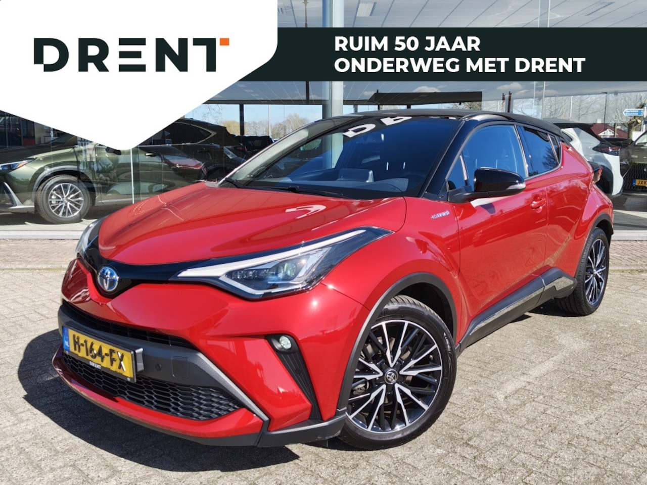 Toyota C-HR - 2.0 Hybrid First Edition | Trekhaak | JBL | Navi | Sensoren v/a - AutoWereld.nl