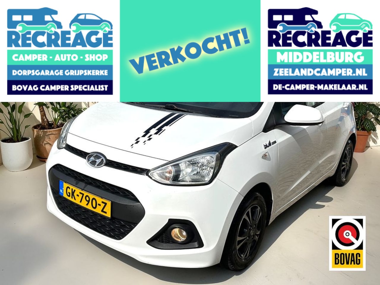 Hyundai i10 - 1.0 i-Motion Comfort | Airco | 3 maanden garantie | Vol jaar APK - AutoWereld.nl
