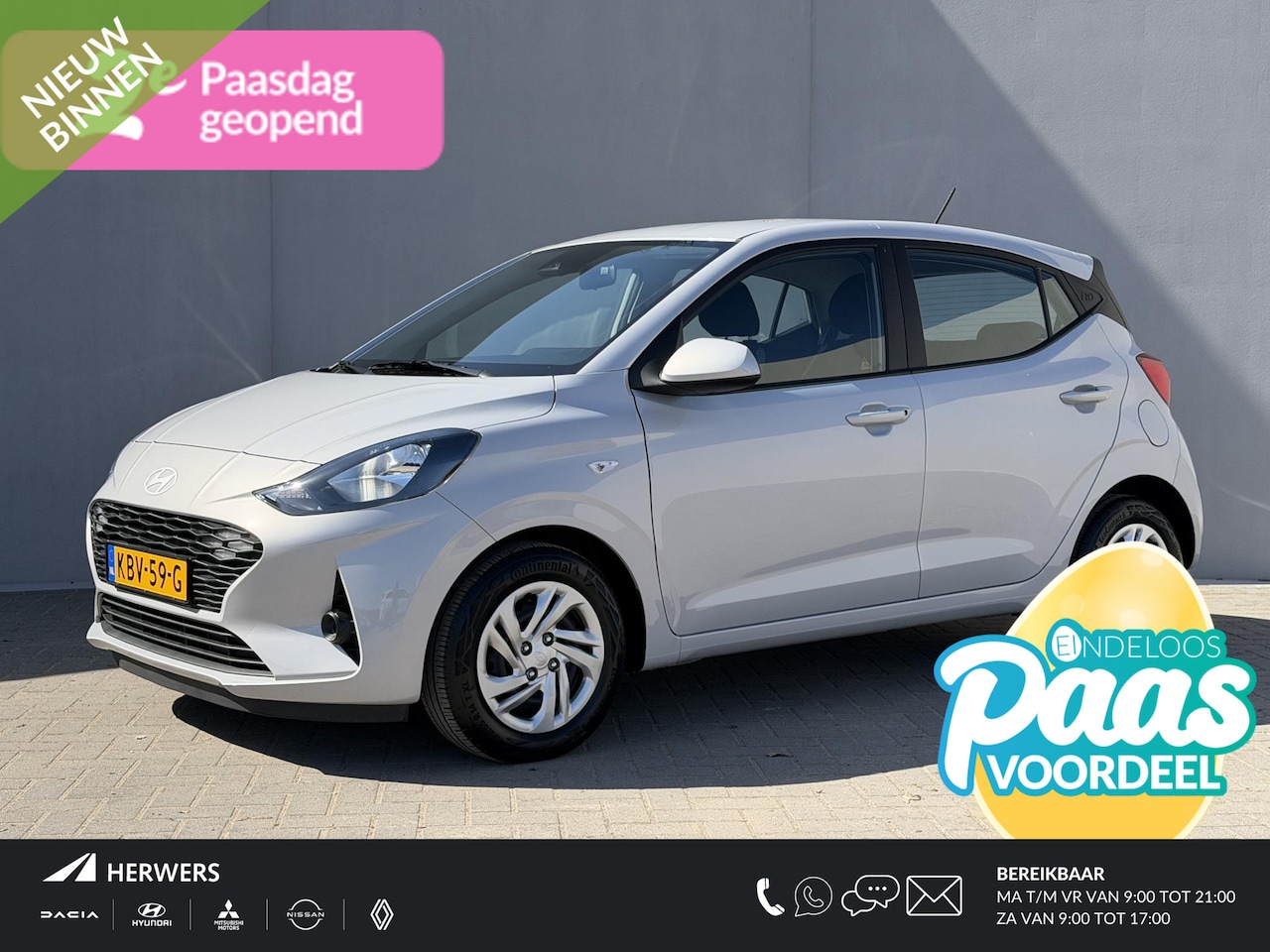 Hyundai i10 - 1.0 Comfort Smart 5-zits Automaat / Dealer Onderhouden / Fabrieksgarantie tot 12-2029 / Na - AutoWereld.nl