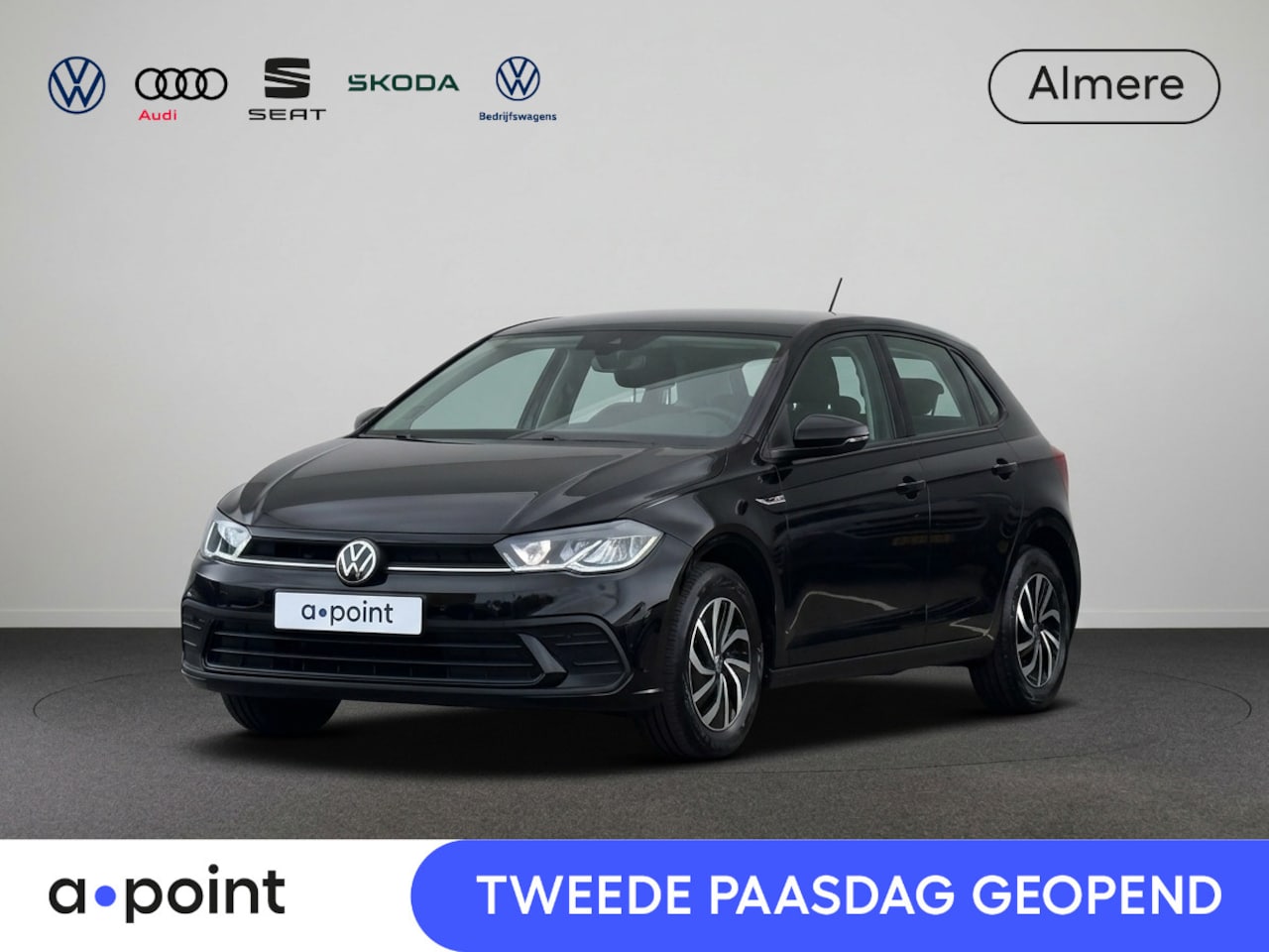 Volkswagen Polo - 1.0 TSI Go 95 pk | Navigatie via App | Carplay | Parkeersensoren | Elektrisch inklapbare b - AutoWereld.nl