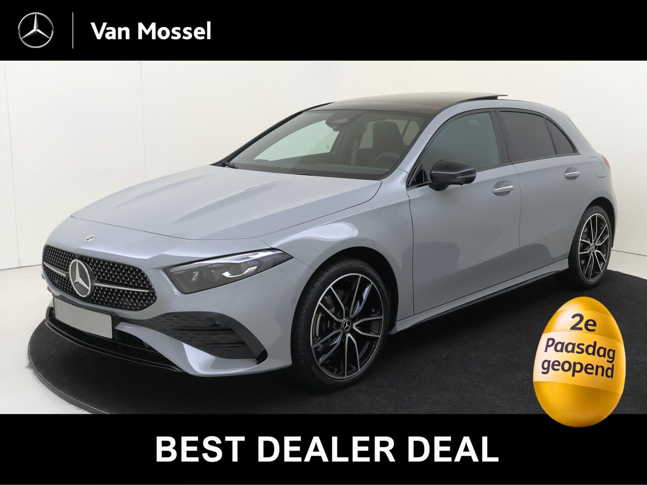 Mercedes-Benz A-klasse - 250e Business Solution AMG-Line Plus / Panoramadak / Sfeerverlichting / 19inch / Night-Pak - AutoWereld.nl