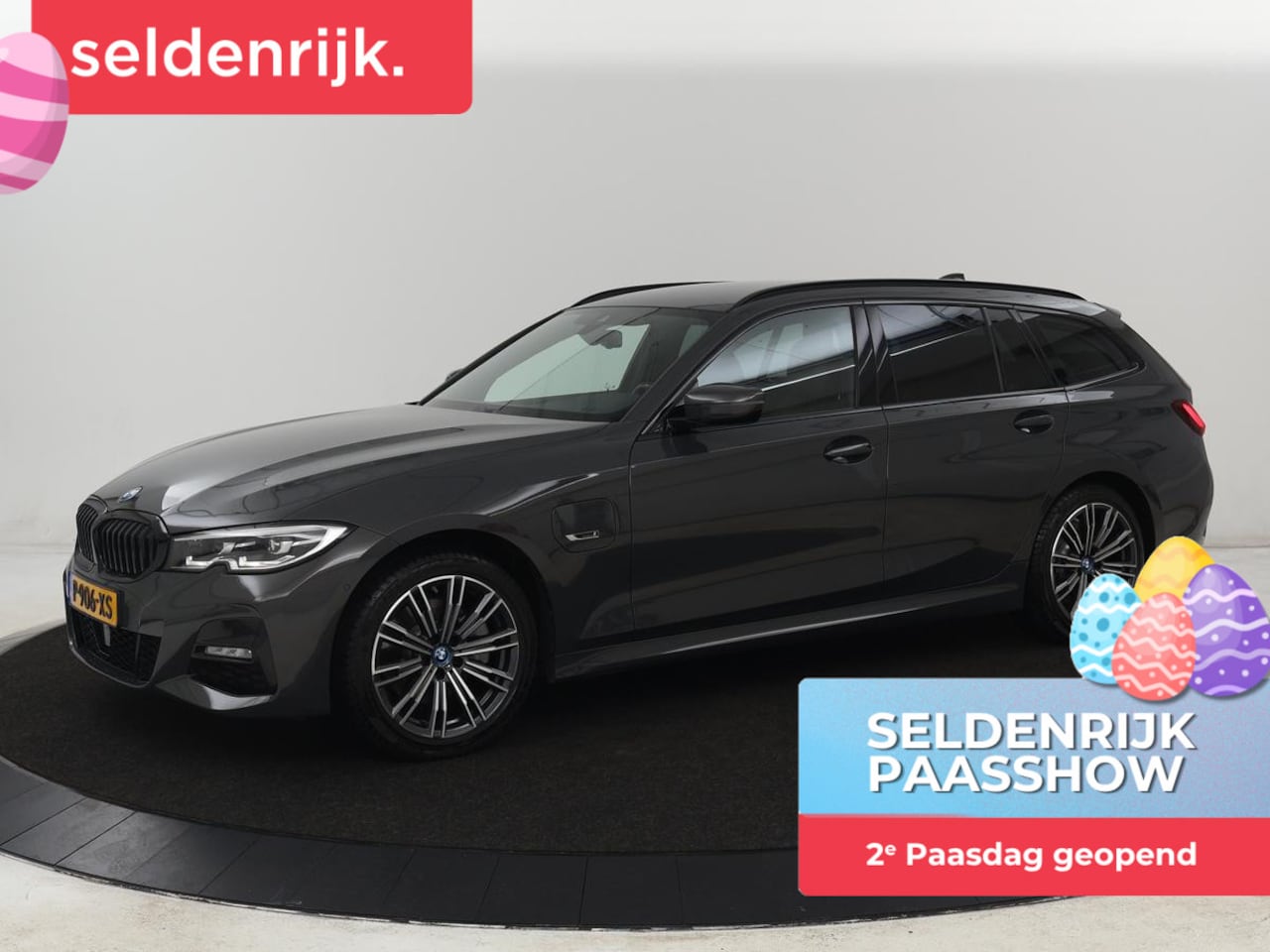 BMW 3-serie Touring - 320e M Sport | Leder | Adaptive cruise | Stoelverwarming | Camera | Keyless | Carplay | Sp - AutoWereld.nl