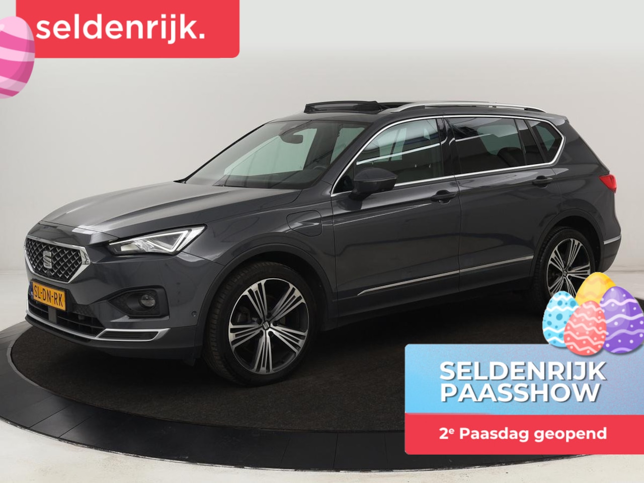 SEAT Tarraco - 1.4 TSI e-Hybrid PHEV Xcellence | Panoramadak | 360 Camera | Stoelverwarming | Carplay | A - AutoWereld.nl