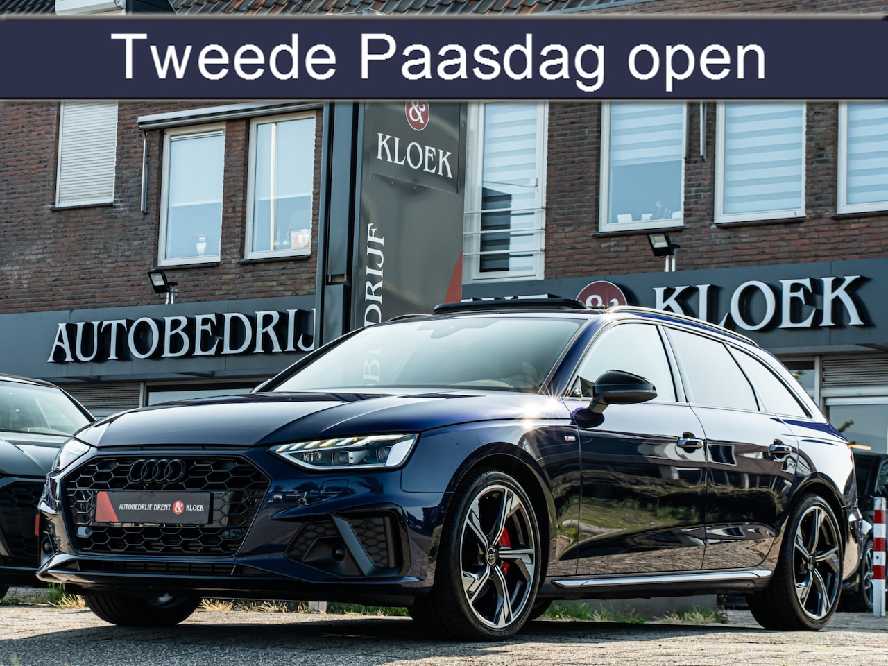 Audi A4 Avant - 40 TFSI S edition PANO RS SCHAALSTOEL BLACK OPTIC 19 INCH CAMERA TREKHAAK BOMVOL!! - AutoWereld.nl