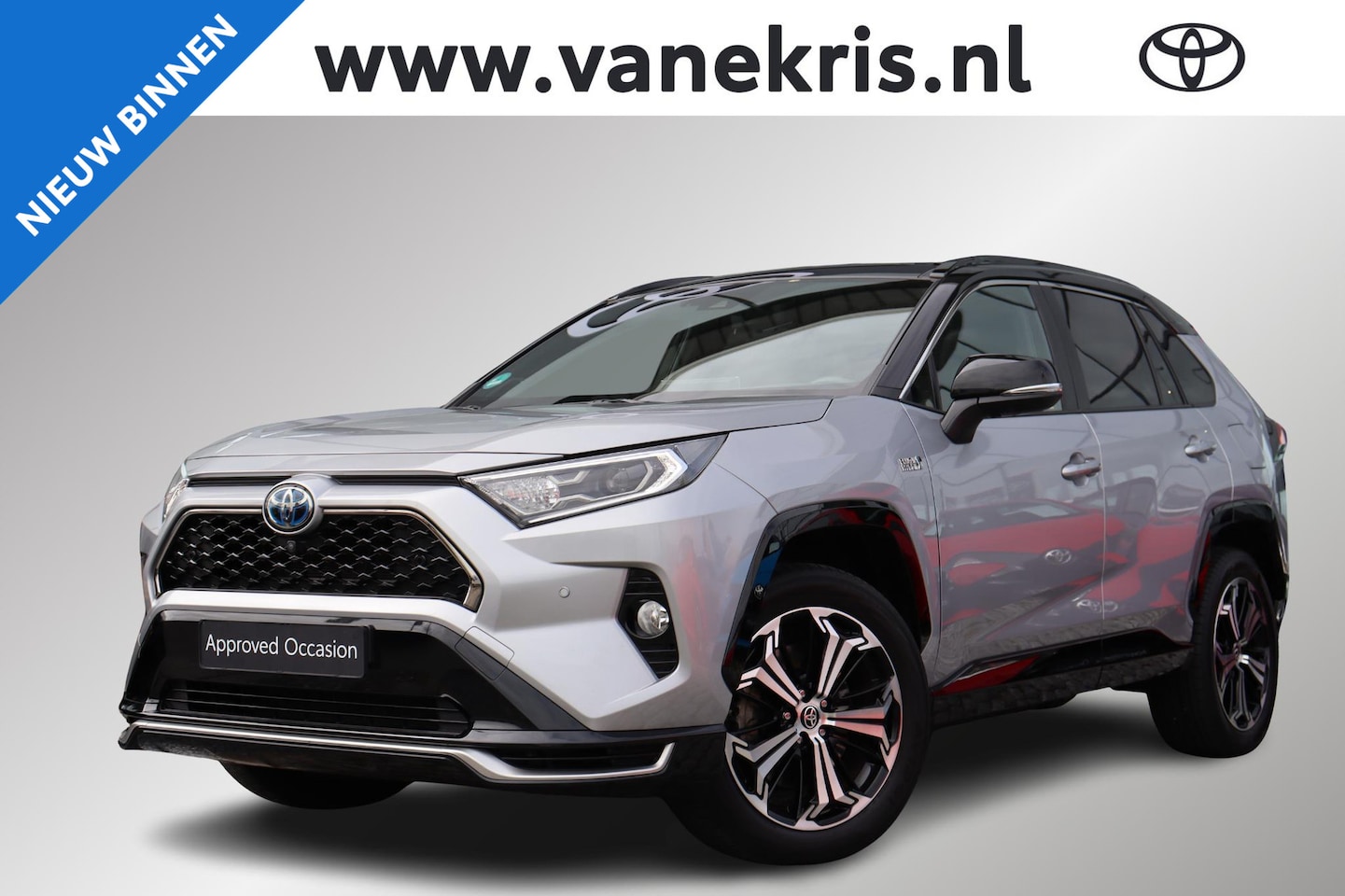 Toyota RAV4 - 2.5 Plug-in Hybrid AWD Bi-Tone Plus Bearlock, Pano dak, Apple Carplay Android Auto, BSM , - AutoWereld.nl