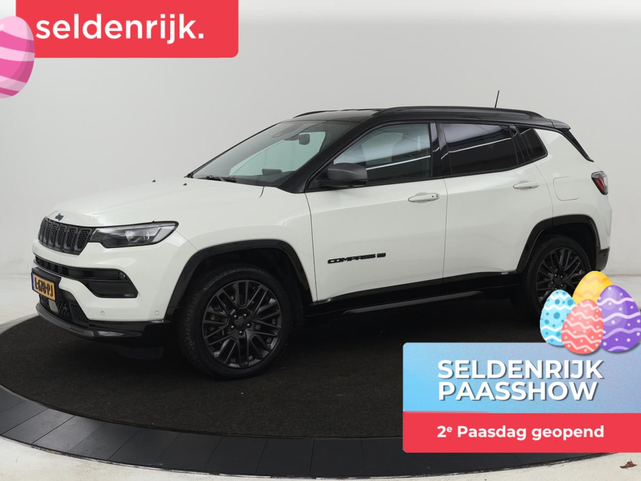 Jeep Compass - 4xe 240 Plug-in Hybrid 80th Anniversary | 360 Camera | Adaptive cruise | Full LED | Carpla - AutoWereld.nl