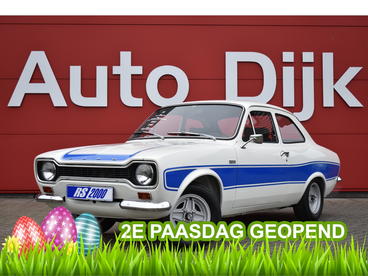 Ford Escort - 2.0 RS 2000 Uniek! | 1e Eigenaar | Matching numbers | Volledig gerestaureerd Paasmaandag v - AutoWereld.nl