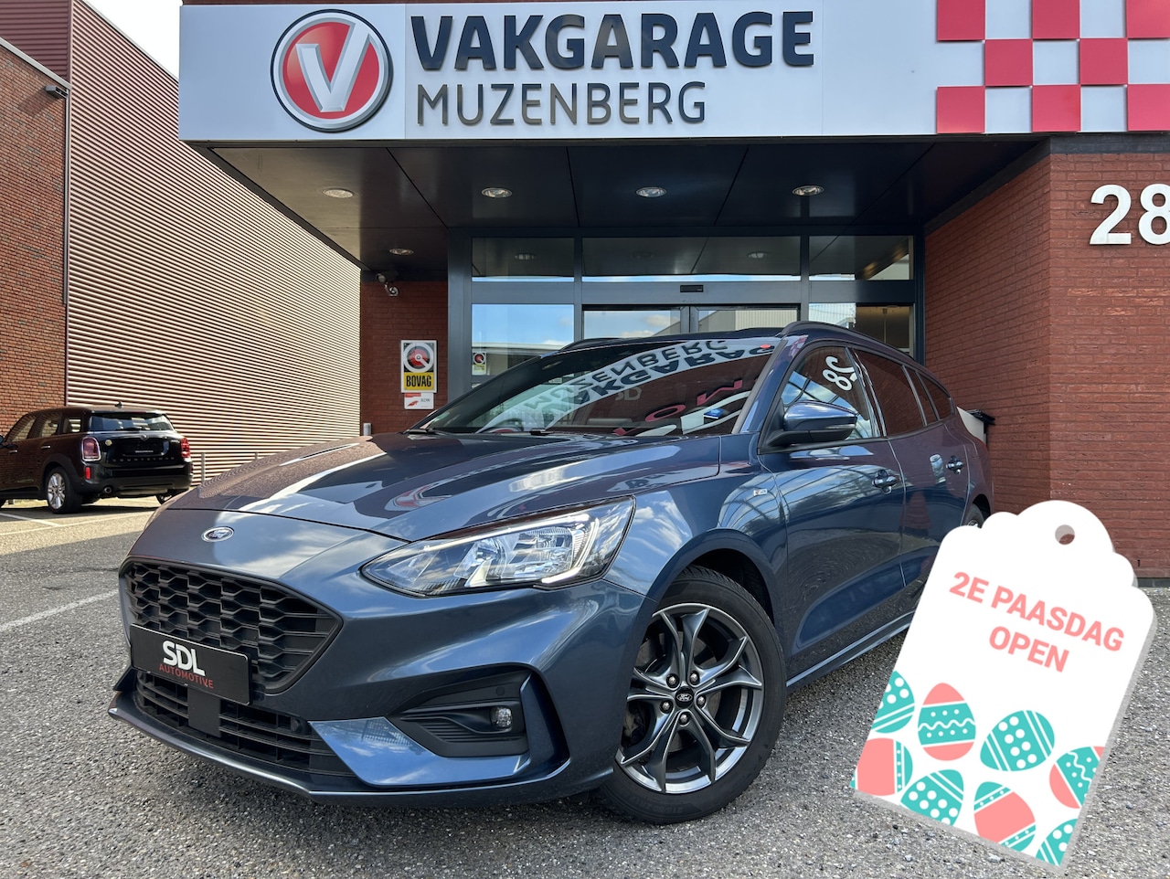 Ford Focus Wagon - 1.0 EcoBoost Hybrid 155PK ST Line // LED // NAVI + CARPLAY // CAMERA // DAB // CLIMA // WI - AutoWereld.nl