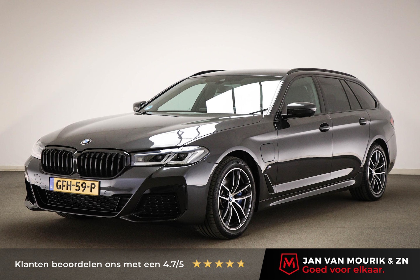 BMW 5-serie Touring - 530e xDrive M-Sport High Executive | LASER LED | HEAD UP | TREKHAAK - AutoWereld.nl