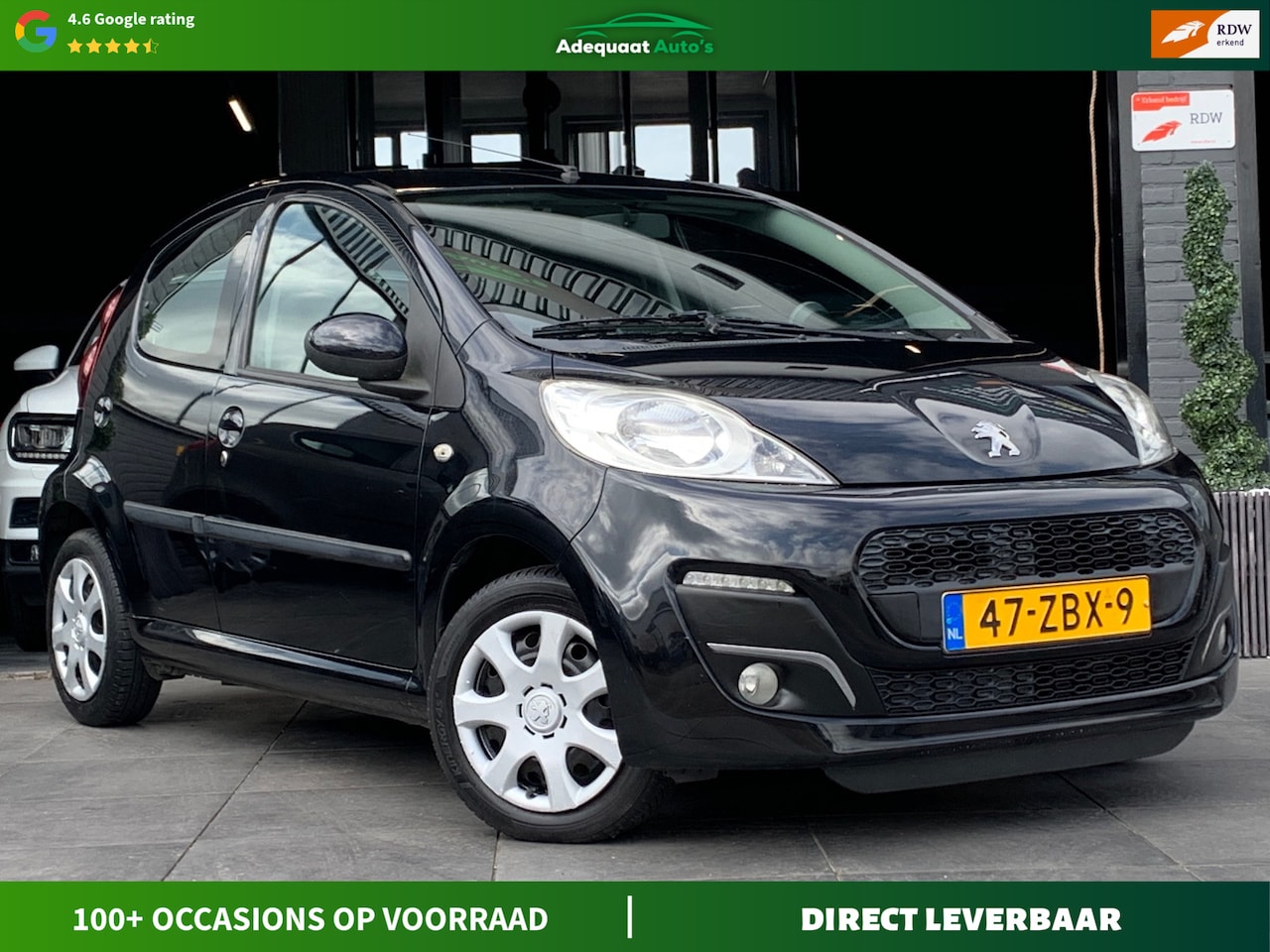 Peugeot 107 - 1.0 Active|Carplay|Airco|El.Ramen|NAP|5DR|APK - AutoWereld.nl