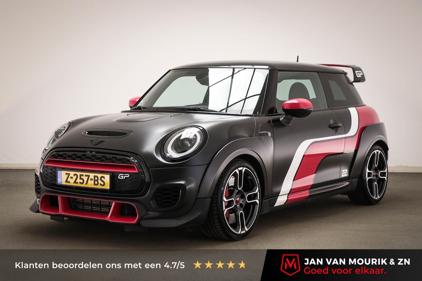 MINI John Cooper Works - Mini 2.0 GP Pink Edition | COMFORT PACK | DAB | APPLE | DRAADLOZE LADER | NAVIGATIE - AutoWereld.nl