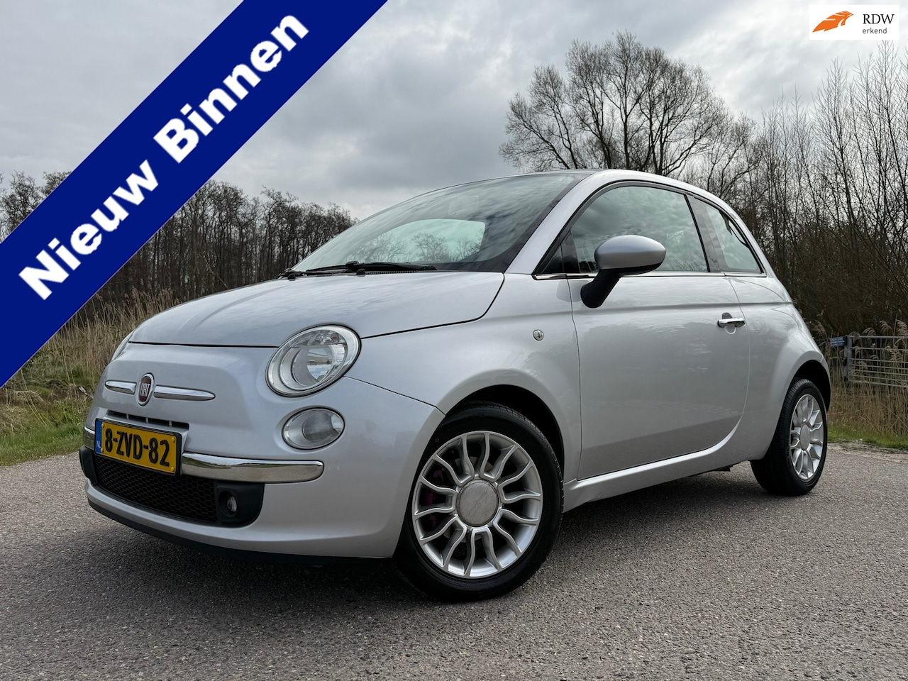 Fiat 500 - 0.9 TwinAir | Panoramadak | 2e Eigenaar | Airco | 15" Velgen | Blue & Me | - AutoWereld.nl