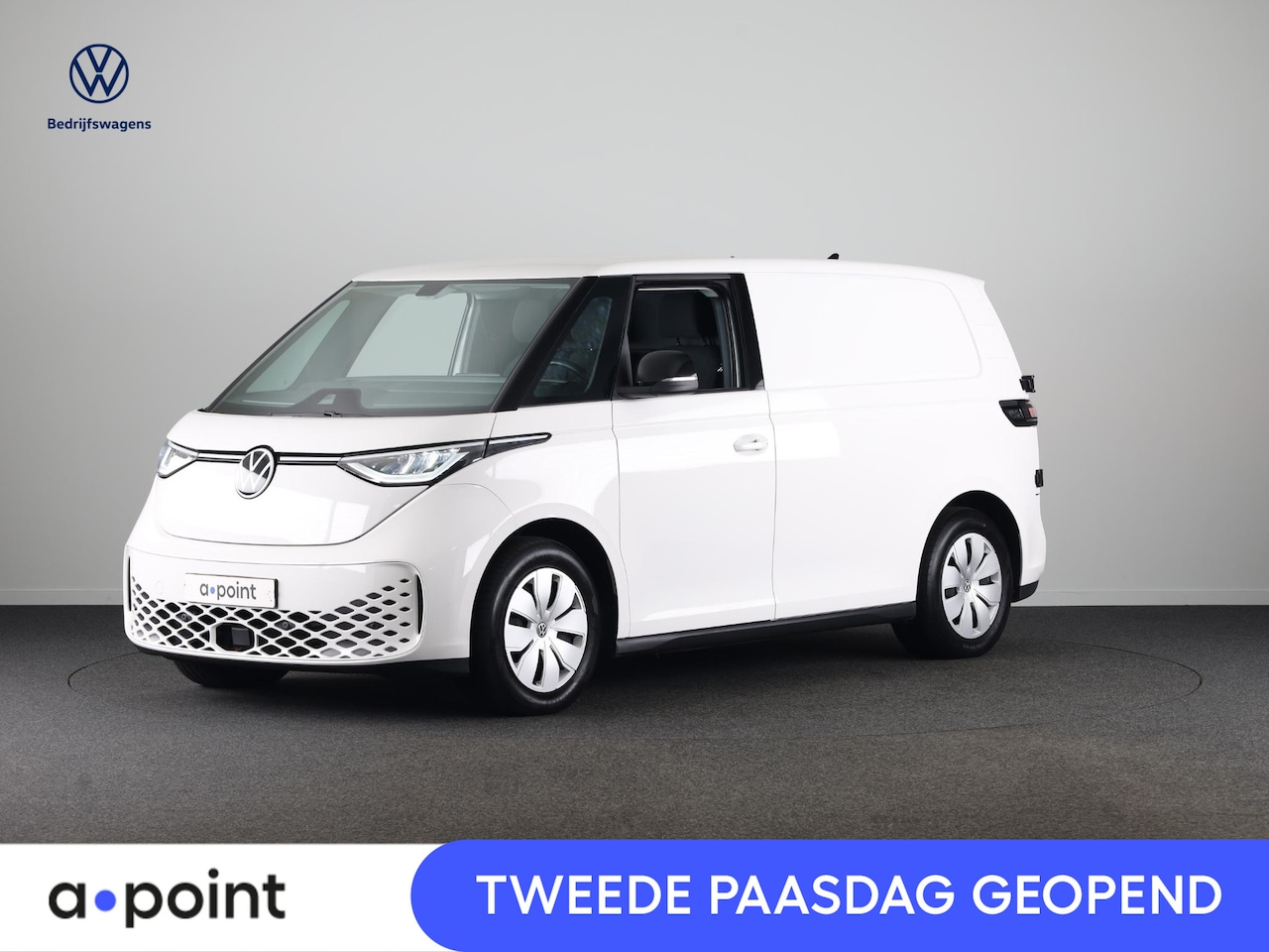 Volkswagen ID. Buzz Cargo - 77 kWh 204 pk | Navigatie via App | SOH 97% | Trekhaak (wegklapbaar) | Partkeersensoren | - AutoWereld.nl