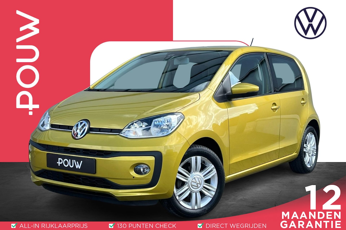 Volkswagen Up! - 1.0 60pk High up! | Beats Audio | LM Velgen | Cruise Control - AutoWereld.nl