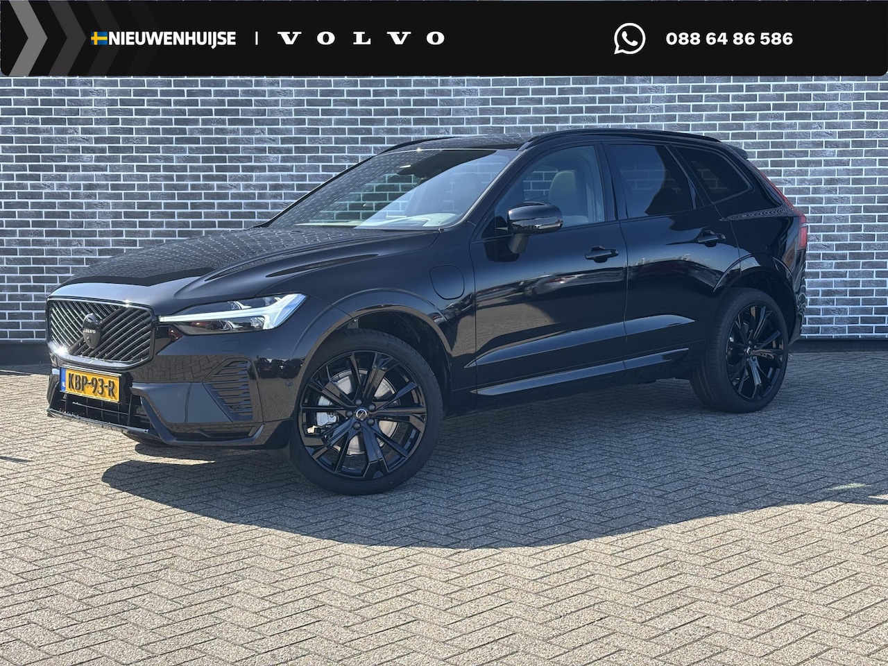 Volvo XC60 - 2.0 T6 Plug-in hybrid AWD Ultra Black Edition | Trekhaak | Harman Kardon Audio | Head-up D - AutoWereld.nl