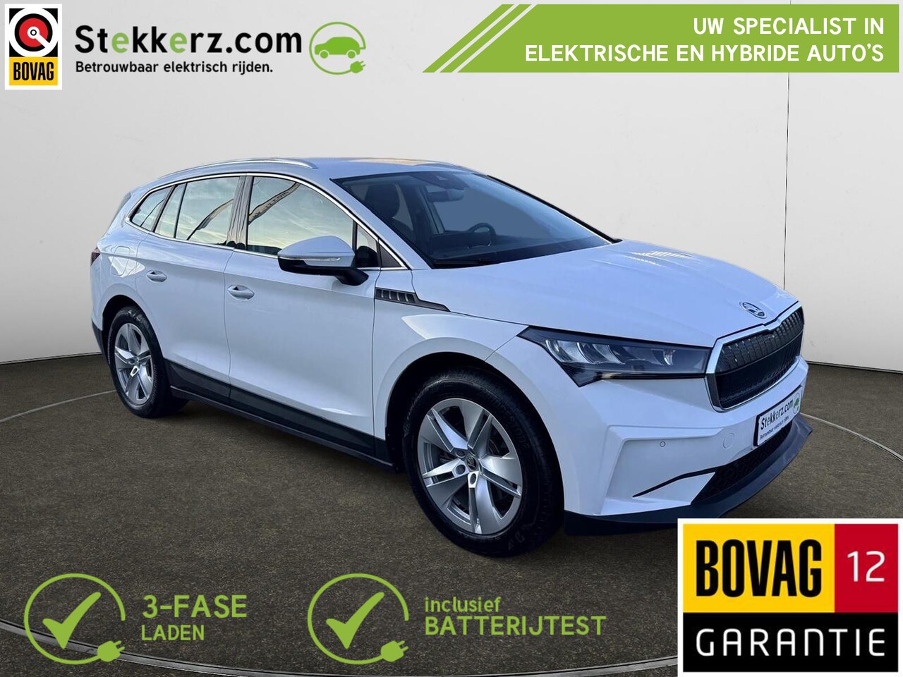 Skoda Enyaq iV - 80 | All-in prijs incl. 12 mnd BOVAG garantie | Aviloo accutest - AutoWereld.nl