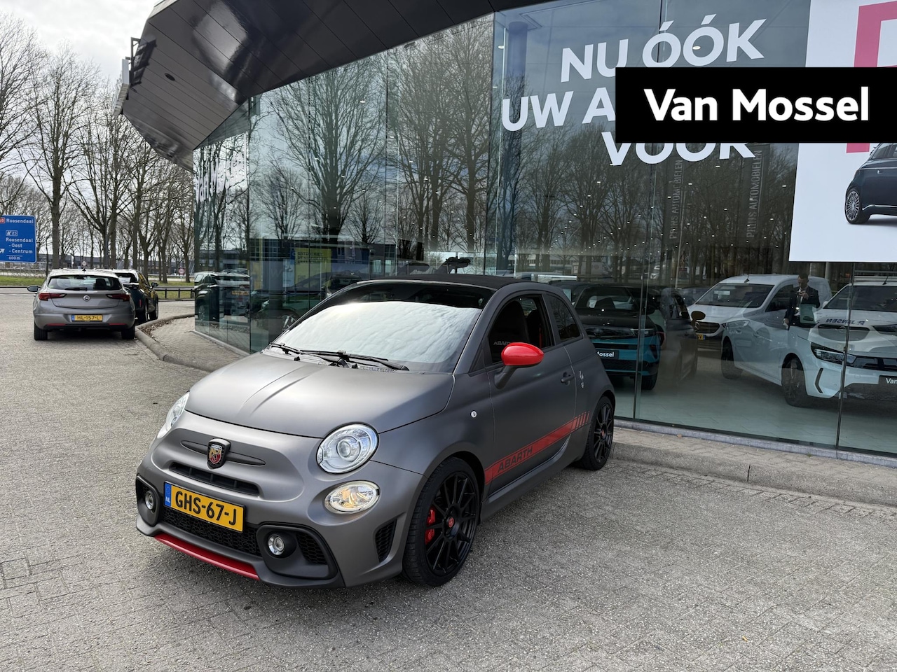 Fiat 500 Abarth - 1.4 T-Jet Competizione 70th Anniversary | Automaat | Extra set velgen met band | Sabelt st - AutoWereld.nl