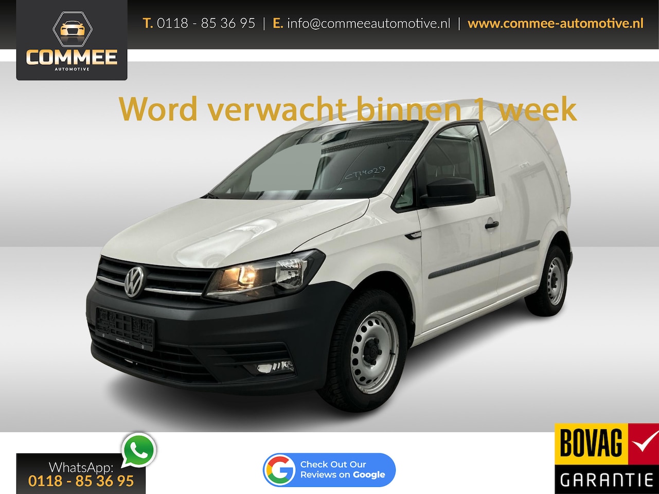 Volkswagen Caddy - 1.0 TSI L1H1 AC I Stoelverw. I Cr.Control - AutoWereld.nl