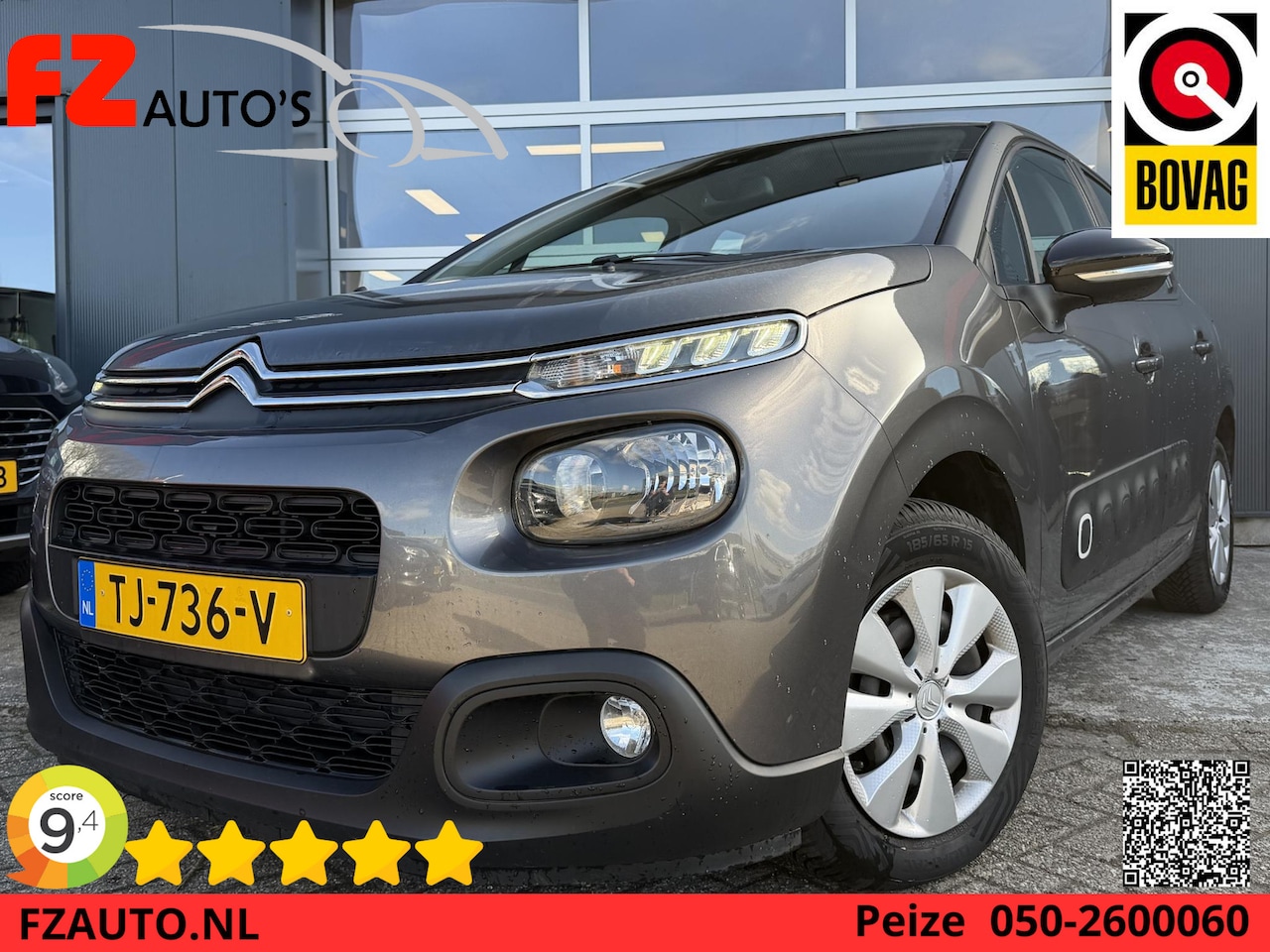 Citroën C3 - 1.2 PureTech S&S Feel - Navigatie - Airconditioning - Cruise Control - AutoWereld.nl