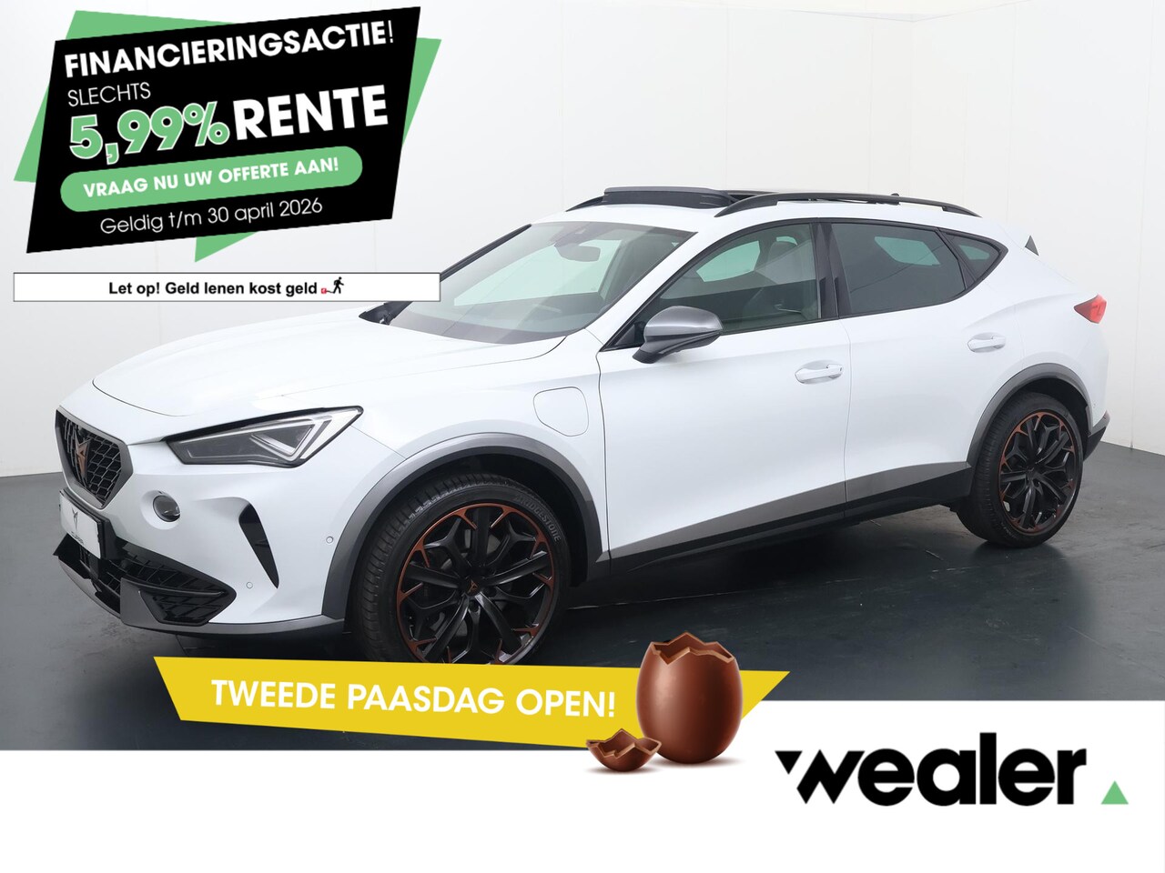 CUPRA Formentor - 1.4 e-Hybrid VZ Copper Edition | 245 PK | SoH 100% | Top view 360 graden | Panoramadak | M - AutoWereld.nl