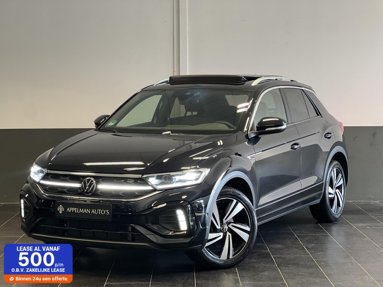 Volkswagen T-Roc - 1.5 TSI 3X R-LINE |Stuurverw.|Keyless|Dodehoek|Camera|IQ LIGHT|Pano|Elektris.Kofferklep| - AutoWereld.nl